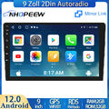 2+32GB 9 Zoll Android 12 Autoradio mit GPS Navi WIFI Bluetooth USB Doppel 2 DIN