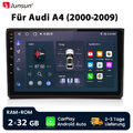 GPS Navigation WIFI BT Carplay Android 12 Autoradio Für Audi A4 Avant 2000 2+32G