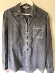 Damenbluse Comma , grau vintage, Gr. 40 top!