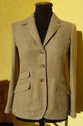 POLO RALPH LAUREN Blazer Leichte Jacke US 4 Leinen Wolle Italy