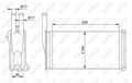 NRF 707144 Sensor, Abgastemperatur für AUDI PORSCHE VW