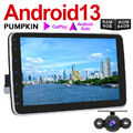 Pumpkin 4GB 64GB 10.1"Android 13 Carplay Autoradio 1 DIN GPS Navi DAB USB+Kamera