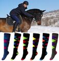 DAMEN THERMO REITERSOCKEN WINTER MÄDCHEN WINTER REITSTIEFEL SOCKEN 