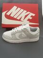 Nike Dunk Low Photon Dust Sneaker Grau Weiß Schuhe Turnschuhe Damen Frauen Neu