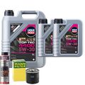 Motoröl 5W30 LIQUI MOLY Top Tec 4400 7L +MANN Ölfilter +Ölschlammspülung