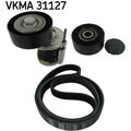 SKF VKMA 31127 Keilrippenriemensatz für AUDI SEAT