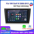 Android 13 Carplay Autoradio Für VW Golf VI 2008-2012 SWC GPS NAVI DAB+ 6+128G