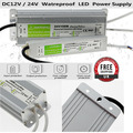 12V/24V PSU LED Treiber Trafo IP67 Wasserdicht 10W-350W LED Netzteil