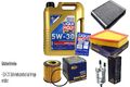 INSPEKTIONSKIT FILTER LIQUI MOLY ÖL 5L 5W-30 für Skoda Fabia II 542 1.2 12V 545