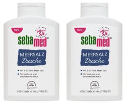 ✅ Sebamed Seba med Meersalz Dusche Shower Gel Duschgel trockene Haut 2x 400ml ✅