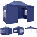 Pavillon 3x3m/3x4.5m Faltpavillon Wasserdicht Partyzelt Gartenzelt UV Schutz