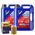 Motoröl 5W40 LIQUI MOLY Diesel High Tech 10L+HENGST Ölfilter