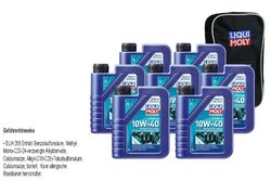 7L LIQUI MOLY Marine 4T Motor Oil 10W-40 Motorenöl Nachfüllöl-Tasche