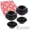 2x FEBI FEDERBEINLAGER DOMLAGER HINTEN passend für VW GOLF 2 3 4 POLO 6N1 6N2