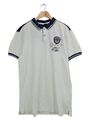 Napapijri Herren Poloshirt 3XL Weiß Casual Sportlich