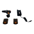 WORX WX373 Akku Schlagbohrschrauber 2x 20V 2,0Ah Akkus, Ladegerät und Koffer