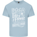 T-Shirt A Mother is Like a Flower Mama Tag Herren Baumwolle T-Shirt Top