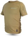 Herren Tactical Einsatz T-Shirt BDU Kampfshirt Kurzarm Sommer-Shirt mit Patches