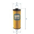 UFI 25.005.00 Ölfilter