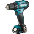 Makita Akku-Bohrschrauber DF333DSAE, 12Volt, blau