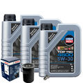 Motoröl 5W30 LIQUI MOLY Top Tec 4600 3L+BOSCH Ölfilter+Ölablassschraube