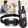 Anti-Bell Wiederaufladbares Hundetraining Halsband-Set Elektroschock Anti-Bark