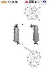 ✅ Ruß-Partikelfilter für Honda Accord 2.2 i-DTEC, 110/132kW, Euro 5