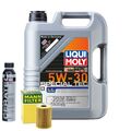 Motoröl 5W30 LIQUI MOLY Leichtlauf Special Tec Ll 5L +MANN Ölfilter +Cera Tec