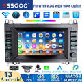 Für Mercedes A B Klasse W169 W245 W639 DVR Carplay Autoradio Android 12 NAVI RDS