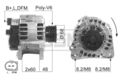 Lichtmaschine Generator Lima ERA 210605A für 7DA 7DH 70A VW 70H T4 TRANSPORTER 2