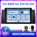 Carplay Autoradio Für BMW E39 5er Android 12 GPS Navigation RDS USB WiFi BT 32GB