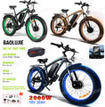 26 Zoll E-Bike 2000W Doppelmotor Elektrofahrrad 48V 20AH E Mountainbike Fatbike