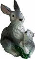 Design Hase Figur Garten Statue Skulptur Figuren Skulpturen Dekoration Neu c650