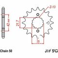 Zahnrad Ritzel 17Z Teilung 530 front sprocket 17tooth pitch FZR Z TL YZF ZR V-Ra