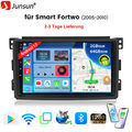 DAB+ Android 13 Für Smart Fortwo 451 2005-2010 Autoradio GPS Navi CarPlay 2+64GB