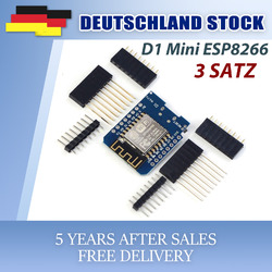 3* D1 ESP8266 Mini WLAN Board Mikrokontroller Wifi Modul Nodemcu Arduino Wemos