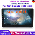 9’Android 12 Autoradio GPS Navi DSP 2+32G Für Fiat Ducat Carplay DAB WIFI BT USB