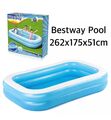 Bestway | Swimming POOL Family Kinderpool PLANSCHBECKEN 262 x 175 x 51 cm