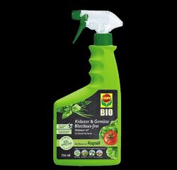 Compo BIO KRÄUTER &GEMÜSE Blattlaus-frei Nativert AF 750ml Insektizid Spinnmilbe