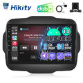 DAB+ 2+64GB Android 13 CarPlay Autoradio Für Jeep Renegade GPS Navi WIFI RDS BT