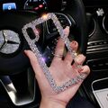 Handyhülle Diamant Glitzer Bumper Klar Schutzhülle für Samsung S24 S23 S22 S21