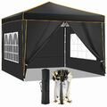 Pavillon 3x3 m Wasserdicht Faltpavillon Pop Up Partyzelt Gartenzelt UV-Schutz