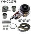 Original SKF Wasserpumpe + Zahnriemensatz VKMC 01278 für Audi Seat Skoda VW