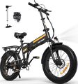 20 Zoll faltbares Elektrofahrrad 4.0 Fat Tire 500W 36V Faltbares E-Bike Citybike