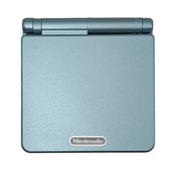 Ersatzgehäuse Shell für Game Boy Advance Arctic Blue GBA SP Blue