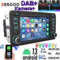 DAB 64G Android 13 AUTORADIO GPS Navi RDS Bluetooth USB für Audi A3 S3 RS3 8P 8V