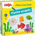 HABA Fische Angeln Meine ersten Spiele Angelspiel aus Holz für Kinder ab 2 Jahre