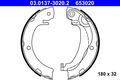 ATE 03.0137-3020.2 Bremsbackensatz, Feststellbremse für TOYOTA