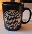 FC Bayern München Tasse  Kaffeebecher Becher 0,45l FCB Fanartikel - Schwarz