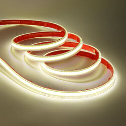 230V COB LED Streifen Stripe AN/AUS 288LED/m Lichtband Lichtleiste Selbstklebend